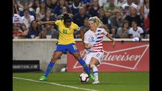 Англия жен - Бразилия жен. Обзор матча