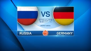 Россия - Германия. Обзор матча