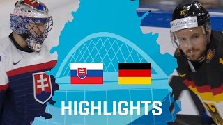  Словакия - Германия. Обзор матча