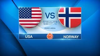 Норвегия - США. Обзор матча