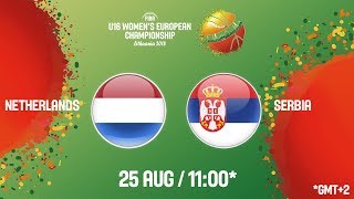 Нидерланды до 16 жен - Сербия до 16 жен. Обзор матча