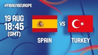 Испания до 16 - Турция до 16 . Обзор матча