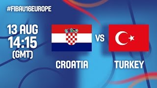 Хорватия до 16 - Турция до 16. Обзор матча