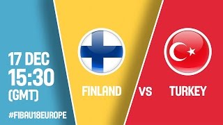 Финляндия до 18 - Турция до 18. Обзор матча
