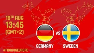 Германия до 16 - Швеция до 16. Обзор матча