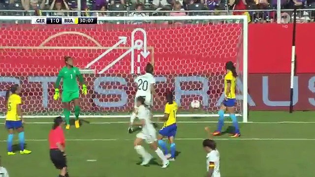 Германия жен - Бразилия жен. Обзор матча