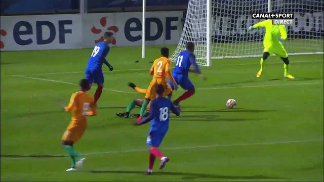 Франция до 21 - Кот-д'Ивуар до 21. Обзор матча