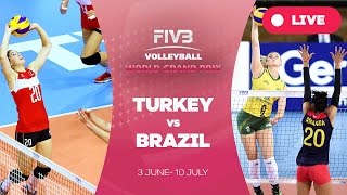 Турция жен - Бразилия жен. Обзор матча