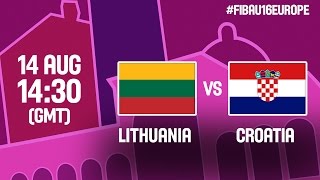 Литва до 16 жен - Хорватия до 16 жен. Обзор матча