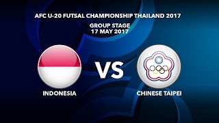 Индонезия до 20 - Китайский Тайбэй до 20. Обзор матча