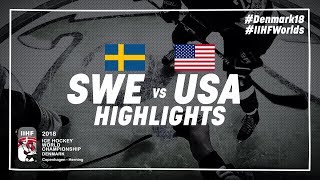 Швеция - США. Обзор матча