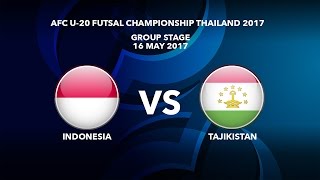 Индонезия до 20 - Таджикистан до 20. Обзор матча