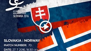 Словакия до 18 жен - Норвегия до 18 жен. Обзор матча