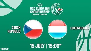 Чехия до 20 - Люксембург до 20. Обзор матча