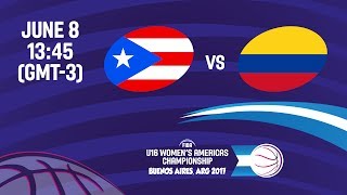 Пуэрто-Рико жен. до 16 - Колумбия жен. до 16. Обзор матча