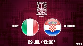 Италия до 18 - Хорватия до 18. Обзор матча