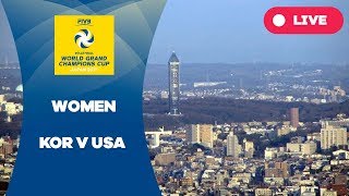 Республика Корея жен - США жен. Обзор матча