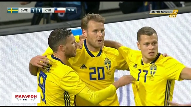 Швеция - Чили. Обзор матча