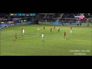 Испания U-21 - Германия U-21. Обзор матча