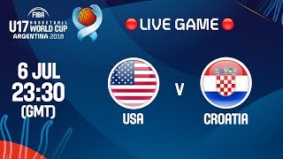 США до 17 - Хорватия до 17. Обзор матча