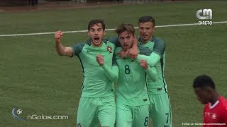 Швейцария U-21 - Португалия U-21. Обзор матча