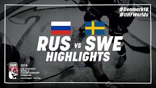 Россия - Швеция. Обзор матча