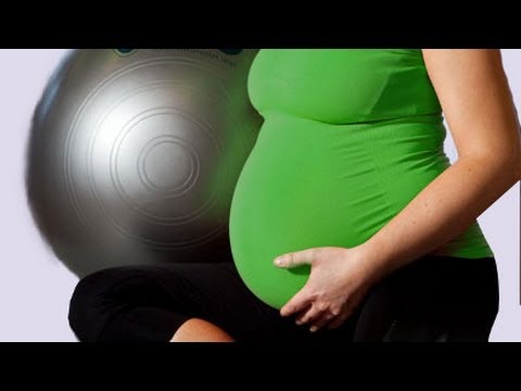 Видео урок: упражнения с фитболом для беременных