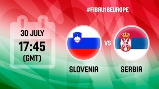 Словения до 18 жен - Сербия до 18 жен. Обзор матча