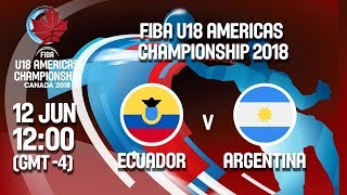 Эквадор до 18 - Аргентина до 18. Обзор матча