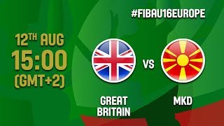 Великобритания до 16 - Македония до 16. Обзор матча