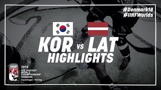 Южная Корея - Латвия. Обзор матча