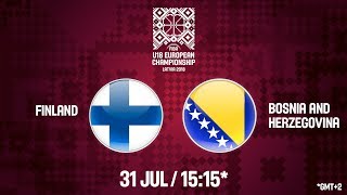 Финляндия до 18 - Босния и Герцеговина до 18 . Обзор матча