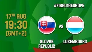 Словакия до 16 - Люксембург до 16 . Обзор матча