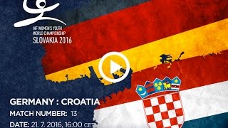 Германия до 18 - Хорватия до 18. Обзор матча
