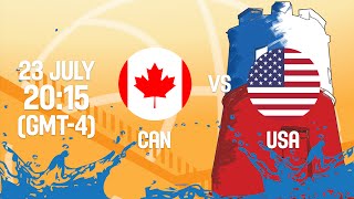 Канада до 18 - США до 18. Обзор матча