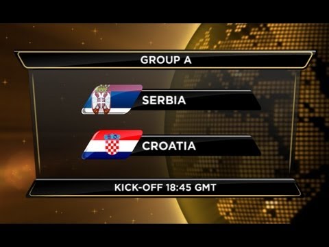 сборная Сербии - сборная Хорватии. Обзор матча