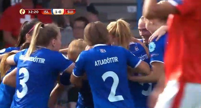 Исландия жен - Швейцария жен. Обзор матча