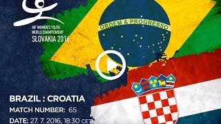 Бразилия до 18 жен - Хорватия до 18 жен. Обзор матча