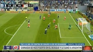Химнасия Ла-Плата - Архентинос Хуниорс. Обзор матча