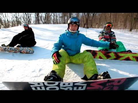 Учимся кататься на сноуборде: прыжки с трамплина
