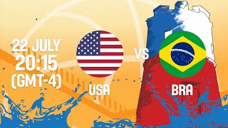 США до 18 - Бразилия до 18. Обзор матча