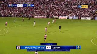 Депортиво Сантани - Олимпия Ас. Обзор матча