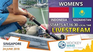 Индонезия жен - Казахстан жен. Обзор матча
