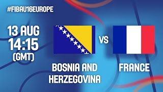 Босния и Герцеговина до 16 - Франция до 16. Обзор матча