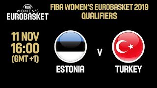Эстония жен - Турция жен. Обзор матча