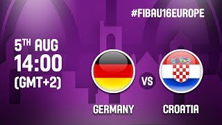 Германия жен до 16 - Хорватия жен до 16. Обзор матча
