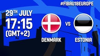 Дания до 18 - Эстония до 18. Обзор матча