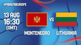 Черногория до 16 - Литва до 16. Обзор матча