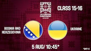 Босния и Герцеговина до 18 - Украина до 18. Обзор матча