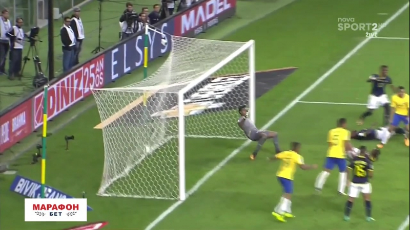 Бразилия - Эквадор. Обзор матча